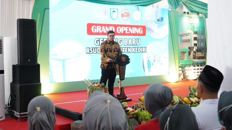 Tingkatkan Layanan Kesehatan, Mas Dhito Resmikan Gedung KRIS RSKK Pare. Foto : Dok. Pemkab Kediri