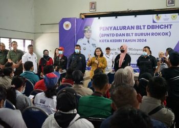 Pemkot Kediri Salurkan Rp.4,6 Milyar Dana Cukai Kepada Buruh Rokok