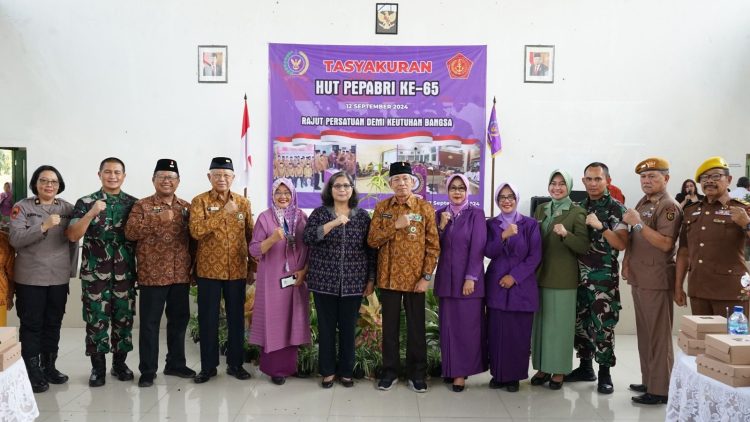 Pj Wali Kota Kediri Hadiri Tasyakuran HUT PEPABRI ke-65. Foto : Dok. Pemkot Kediri