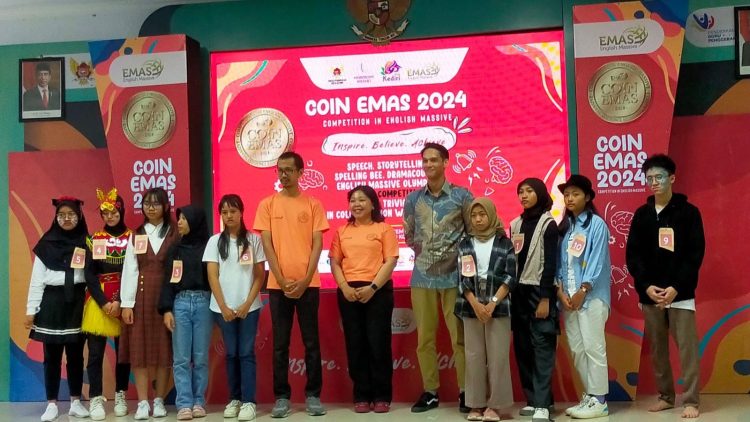 COIN EMAS 2024: Kompetisi Bahasa Inggris Terbesar di Kota Kediri Sukses Digelar. Foto : Dok. Pemkot Kediri