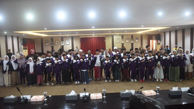 Pj Wali Kota Kediri Lepas 35 Kafilah Ikuti Ajang PORSADIN VI Jawa Timur. Foto : Dok. Pemkot Kediri