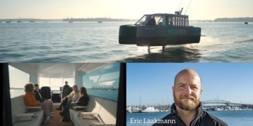 Berjuluk Limousine Sungai, VS-9 Jadi Kapal Listrik Futuristik Pertama di Dunia. (foto: thesun.co.uk)