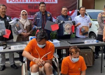 Satroni Rumah Polisi Trenggalek, 2 Maling Asal Jateng Diringkus