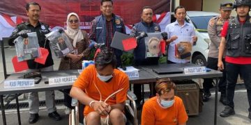 Satroni Rumah Polisi Trenggalek, 2 Maling Asal Jateng Diringkus. (foto/Bacaini)