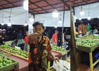 Viral Diduga Oknum Ormas PP Amuk Pedagang Buah Gegara Setoran Kurang