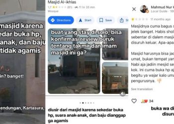 Viral Masjid di Sukoharjo Lantaran Diberi Rating Buruk Google Maps