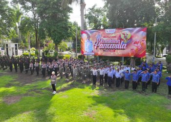 Pj Wali Kota Kediri Pimpin Upacara Hari Kesaktian Pancasila