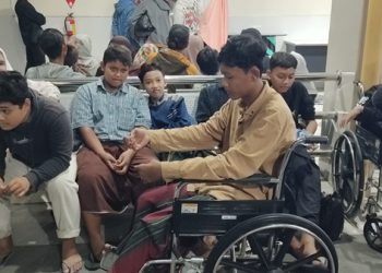 Ratusan Jemaah Sholawat Keracunan Makanan di Kediri