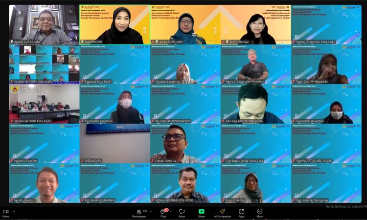 Kembangkan Kompetensi ASN, Pemkot Kediri Kembali Gelar Harmoni Belajar Seri II