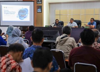 Jelang Pelaksanaan Forum Identifikasi dan Desk Data Tingkat Daerah, Bappeda Kota Kediri Gelar Rakor. Foto : Dok. Pemkot Kediri