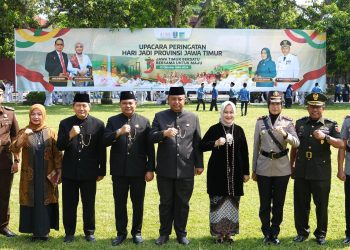 HUT Provinsi Jawa Timur ke-79, Pemkab Kediri Komitmen Tingkatkan Kontribusi Pembangunan
