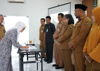 Penandatanganan Perjanjian Kerjasama Pemanfaatan Data Kependudukan, Pj Wali Kota Kediri: Komitmen Peningkatan Kualitas Pelayanan Publik