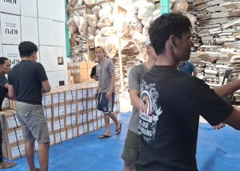 KPU Kabupaten Kediri Terima Surat Suara Pemilihan Bupati dan Wakil Bupati