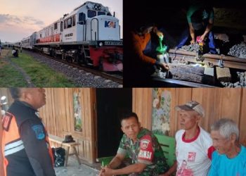 Viral Aksi 2 Kakek Kibarkan Kaos Merah Selamatkan Kereta Api dari Kecelakaan Maut