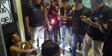 Ciduk 17 Orang di Angkringan Jombang, Polisi Pergoki Aktifitas Meresahkan. (foto/Bacaini)