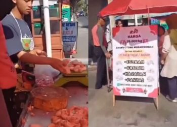 Viral Penjual Daging Ayam Murah Didemo Karena Dianggap Rusak Harga Pasar
