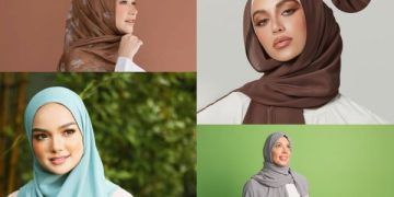 Model Hijab Stylish dan Tips Memakainya, Simak Yuk!. (foto ilustrasi/pinterest dan freepik)