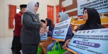 Pembebasan Lahan Bendungan Bagong Trenggalek Ditarget Tuntas Akhir Tahun 2024. (foto/Bacaini)