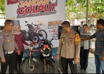 Siapkan Undian Berhadiah, Cara Polres Trenggalek Tekan Angka Golput