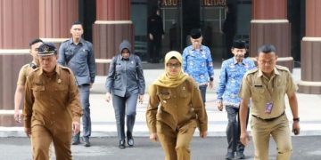 Bupati Blitar Mak Rini Optimistis Penyerapan Anggaran 2024 bisa Maksimal. (foto/ist)