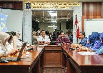 Tingkatkan Kualitas Layanan Informasi Publik, Pemkot Kediri Sinergikan Langkah dengan Diskominfo Kota Surabaya. Foto : Dok. Pemkot Kediri