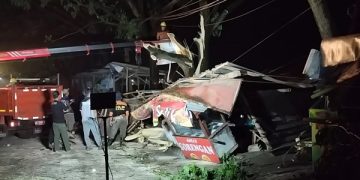 Angin Kencang Hantam 5 Rumah di Kediri