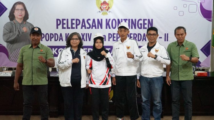 Lepas Atlet Ikuti POPDA XIV dan PEPAPERDA II, Pj Wali Kota : Jaga Sportivitas, Semoga Bisa Jadi Juara