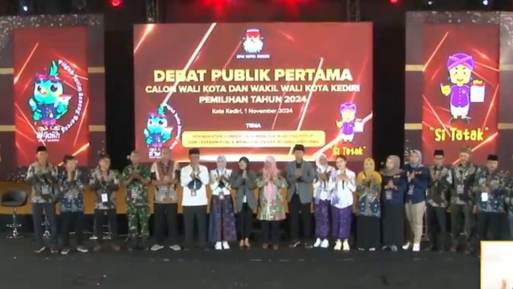 KPU Kota Kediri Gelar Debat Pertama Pilwali Dengan Mengusung Tiga Tema