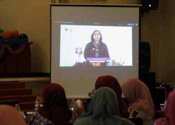 Pj Wali Kota Kediri Beri Arahan Pada Seminar Kesehatan Penguatan GERMAS. Foto : Dok. Pemkot Kediri