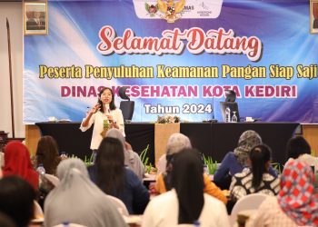 Pemkot Kediri Beri Penyuluhan 150 PKL, Untuk Tingkatkan Wawasan Keamanan Pangan. Foto : Dok. Pemkot Kediri