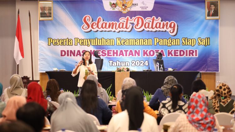 Pemkot Kediri Beri Penyuluhan 150 PKL, Untuk Tingkatkan Wawasan Keamanan Pangan
