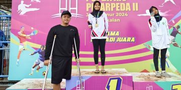 Berhasil Pertahankan Peringkat Pertama pada Peparpeda II Jawa Timur, Kontingen Kota Kediri Diapresiasi Pj Walikota
