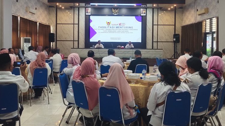 BKPSDM Lakukan Mentoring kepada Pejabat Administrator dan Pengawas Baru di Pemkot Kediri. Foto : Dok. Pemkot Kediri