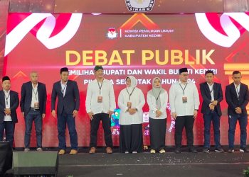 KPU Kabupaten Kediri Gelar Debat Publik Kedua Pilkada 2024. Foto : Bacaini.ID/A.K. Jatmiko