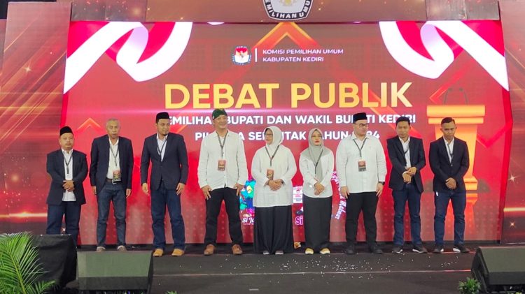 KPU Kabupaten Kediri Gelar Debat Publik Kedua Pilkada 2024. Foto : Bacaini.ID/A.K. Jatmiko