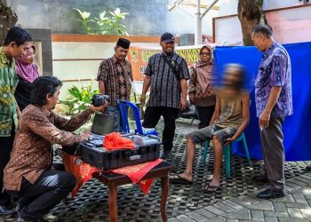 Pemkot Kediri Jemput Bola Layani Perekaman KTP-el bagi ODGJ. Foto : Dok. Pemkot Kediri