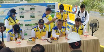 Wujudkan Asta Cita Presiden, Tentang Swasembada Pangan, Menteri PU Tuntaskan Rehabilitasi Daerah Irigasi. Foto : Bacaini.ID