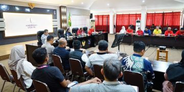 Terpilih Jadi Tuan Rumah Gebyar HATERI Ke-39, Pj Wali Kota Kediri Zanariah Buka Rapat Koordinasi Persiapan. Foto : Dok. Pemkot Kediri