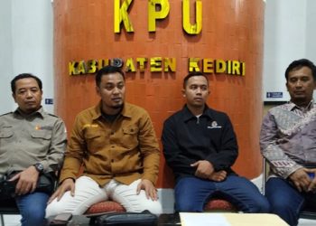 KPU Kabupaten Kediri Minta Masyarakat Tunggu Penghitungan Suara Manual