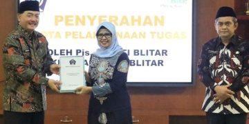 Cuti Berakhir, Bupati Blitar Mak Rini Kembali Melanjutkan Roda Pemerintahan. (foto/ist)