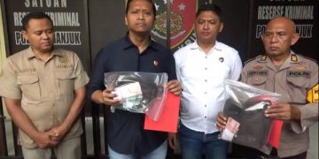 Edarkan Upal 10 Juta, 2 Warga Nganjuk Dibekuk. (foto/Bacaini)