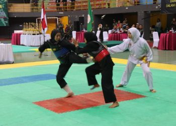 Cegah Bentrok di Jalan, Ribuan Pendekat Silat Bertanding di Kediri