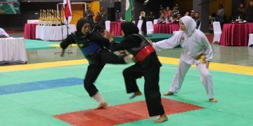 Cegah Bentrok di Jalan, Ribuan Pendekat Silat Bertanding di Kediri