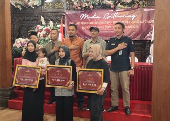 Tingkat Partisipan Pilkada Capai 77%, KPU Kabupaten Kediri : Terima Kasih Pemilih. Foto : Bacaini.ID/Jatmiko