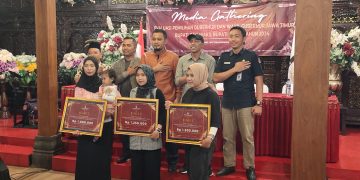 Tingkat Partisipan Pilkada Capai 77%, KPU Kabupaten Kediri : Terima Kasih Pemilih. Foto : Bacaini.ID/Jatmiko