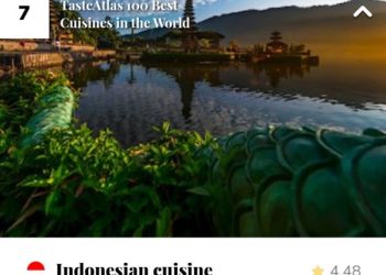 Keren, Kuliner Indonesia Ranking 7 Best Cuisine in The World Versi TasteAtlas