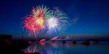 Perayaan Tahun Baru di SLG Dimeriahkan Pesta Kembang Api