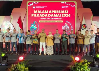 Angka Partisipasi Pemilih Mencapai 72%, KPU Kabupaten Kediri : Terima Kasih Pemilih. Foto : Bacaini.ID/A.K. Jatmiko