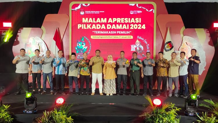 Angka Partisipasi Pemilih Mencapai 72%, KPU Kabupaten Kediri : Terima Kasih Pemilih