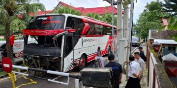 KNKT Terjunkan Tim di Kota Batu, Sopir Bus Pariwisata Ditetapkan Tersangka. (foto/ist)